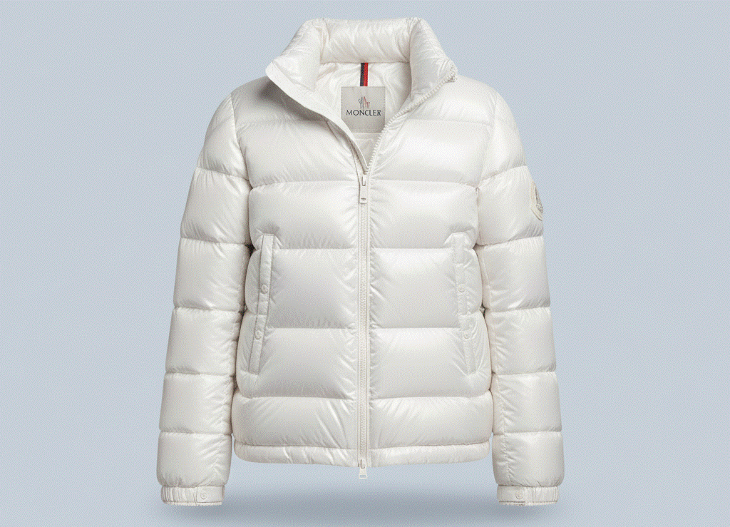 ダウンジャケットの質感