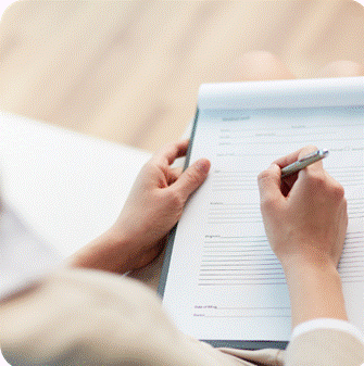 診断カルテ記入のイメージ